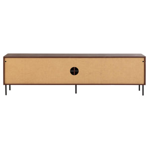 WOOOD Gunnar tv-meubel 200 cm Bordeauxrood