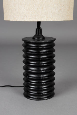 Dutchbone Yalu tafellamp Zwart