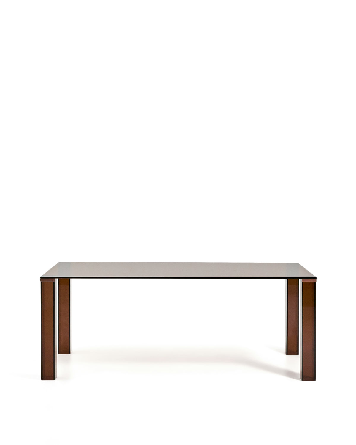 Kave Home Adularia eettafel 200x100 cm Bruin