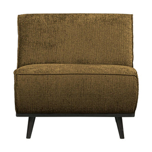 WOOOD Statement 1-zits element Structure Velvet Brass