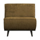 WOOOD Statement 1-zits element Structure Velvet Brass