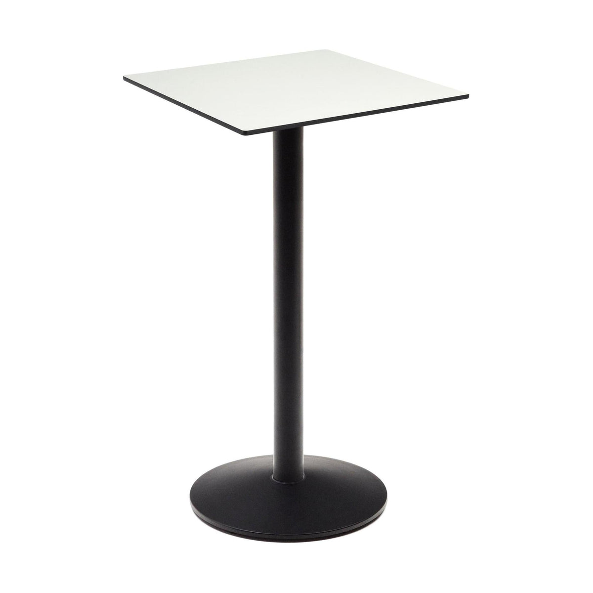 Kave Home Esilda bartafel vierkant Ø60 cm Wit