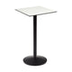Kave Home Esilda bartafel vierkant Ø60 cm Wit
