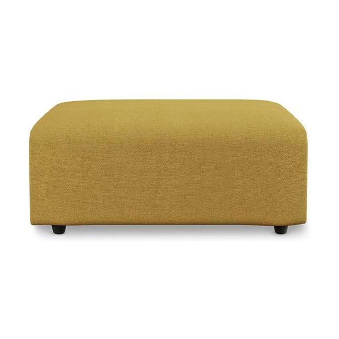 HKliving Jax hocker Linnen Burnt Ochre