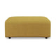 HKliving Jax hocker Linnen Burnt Ochre