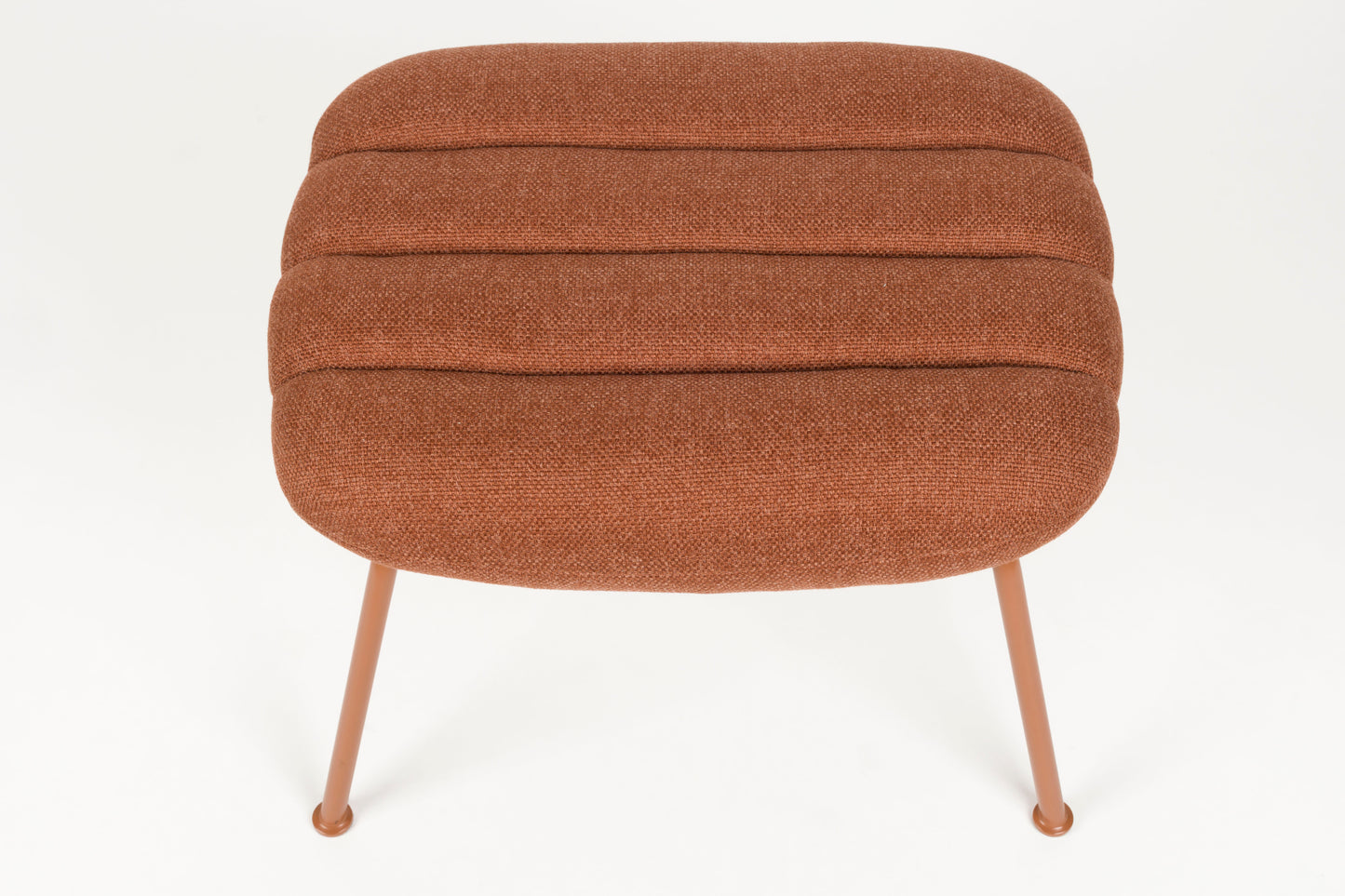 Zuiver Verte hocker Terracotta