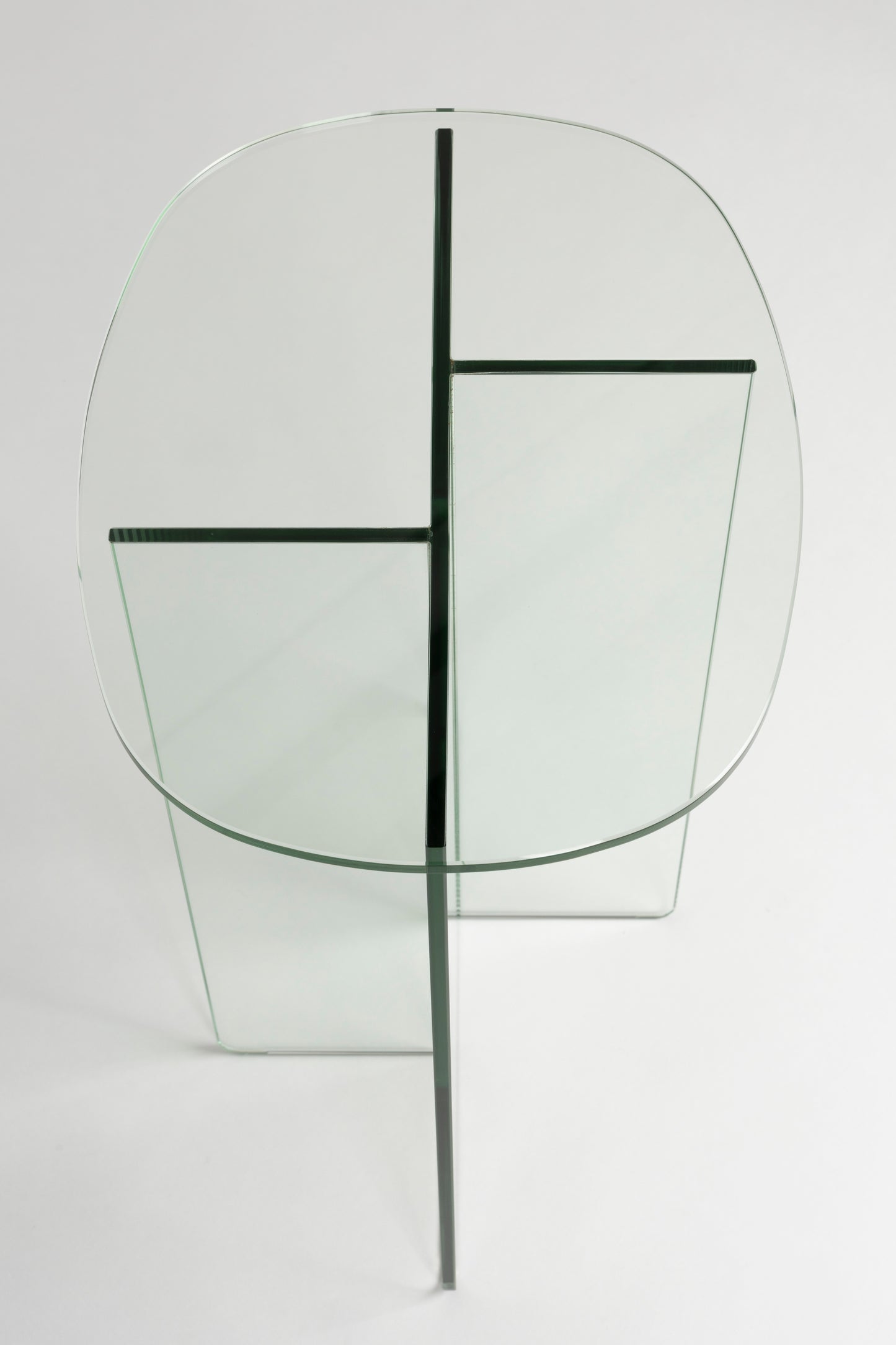 Zuiver Linea bijzettafel Transparant