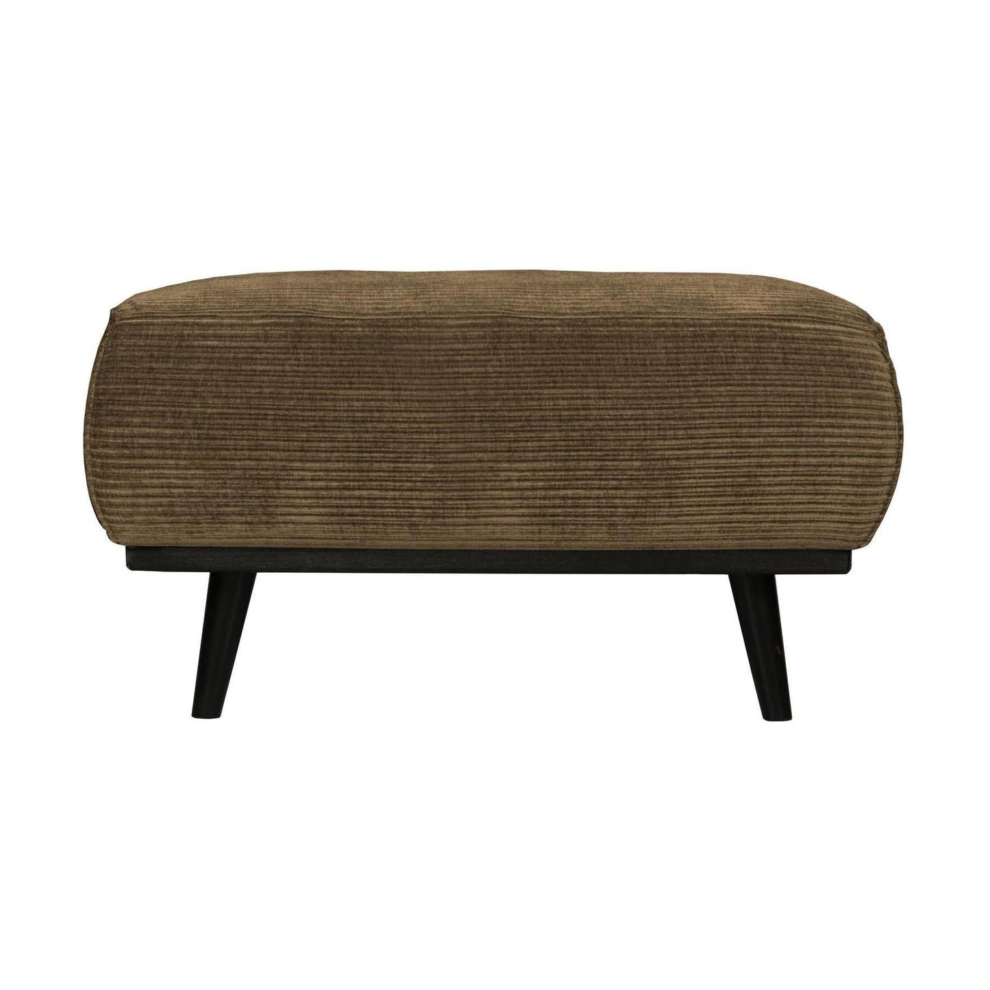 WOOOD Statement hocker Ribstof Olijfgroen