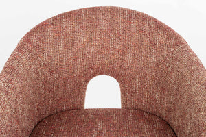 Zuiver Contour eetkamerstoel Rood