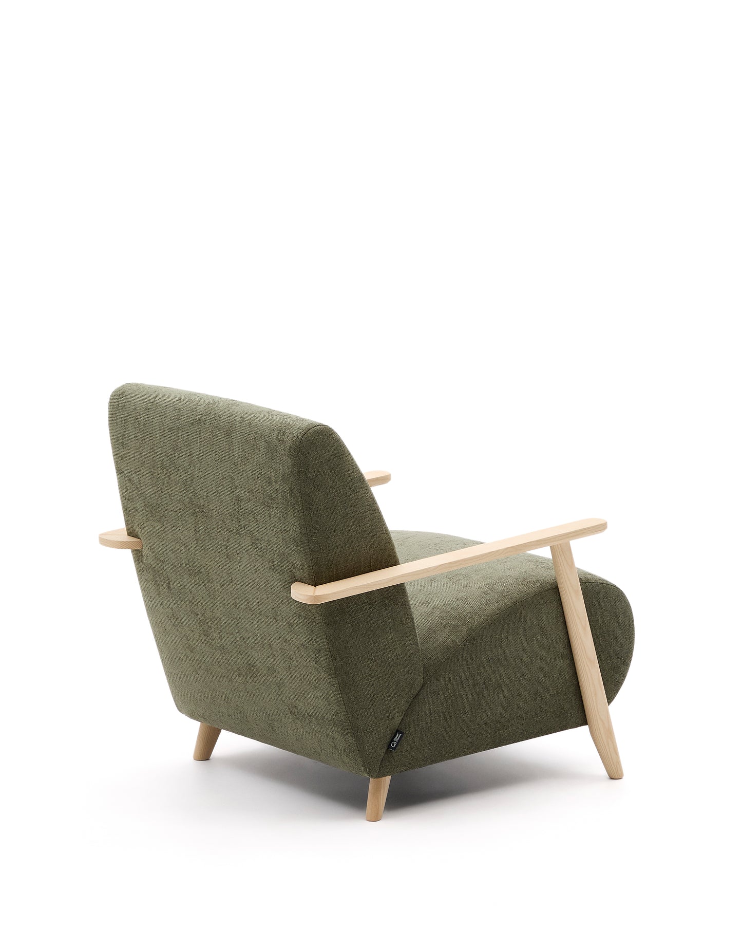 Kave Home Meghan fauteuil Groen naturel