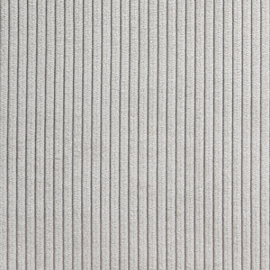 HKliving Wave bank right low arm Corduroy Rib Cream