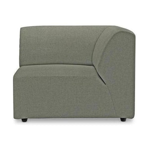 HKliving Jax bank right corner Linen Army Green