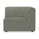 HKliving Jax bank right corner Linen Army Green