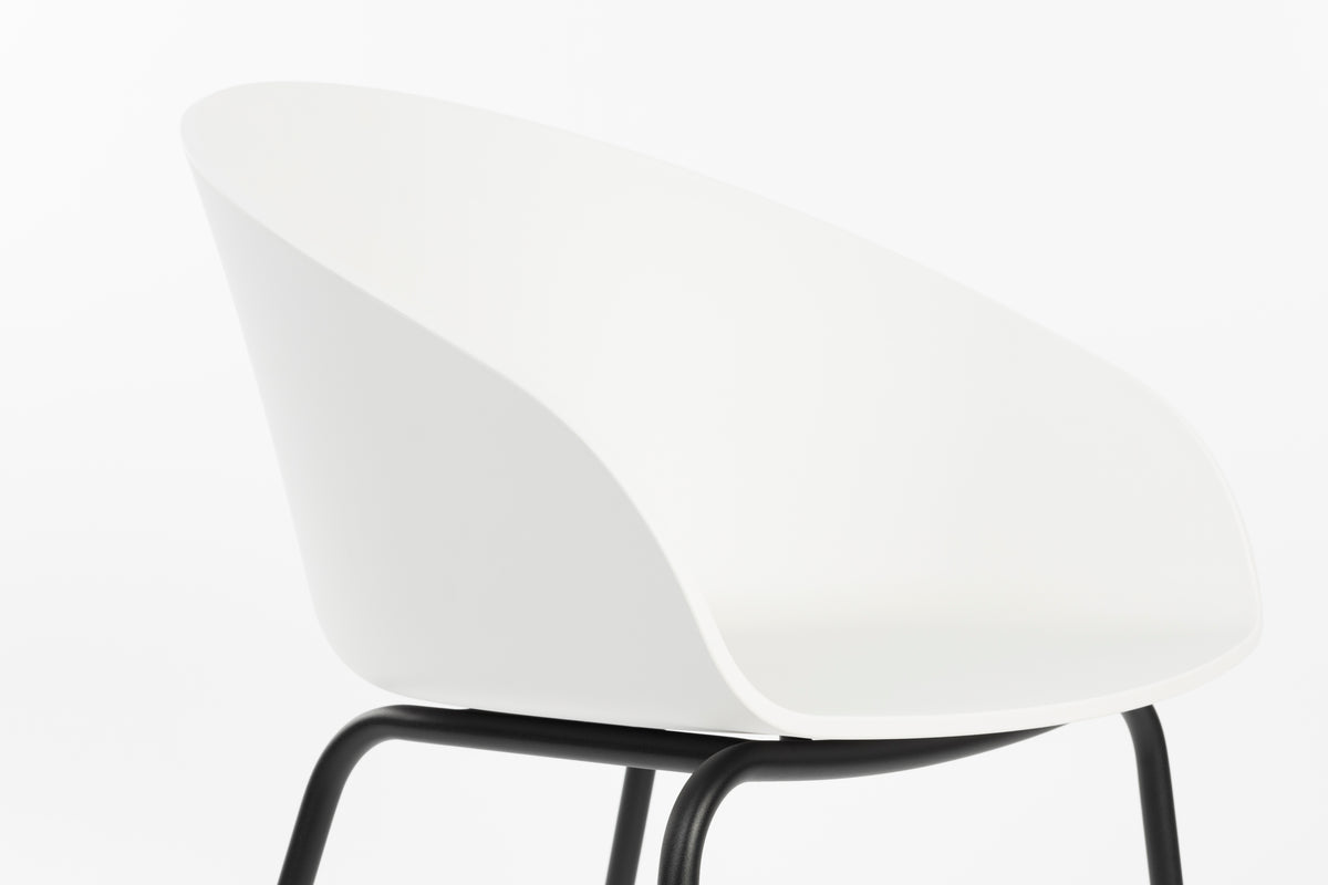 Zuiver Void eetkamerstoel White