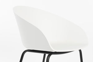 Zuiver Void eetkamerstoel White