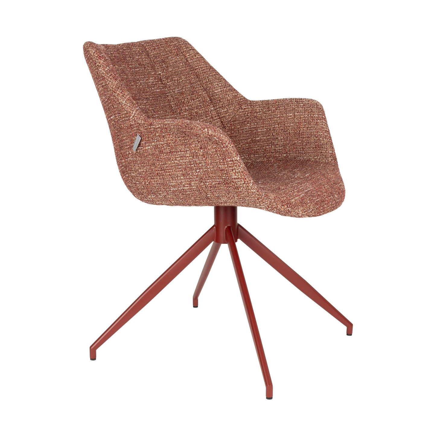 Zuiver Doulton eetkamerstoel Rood