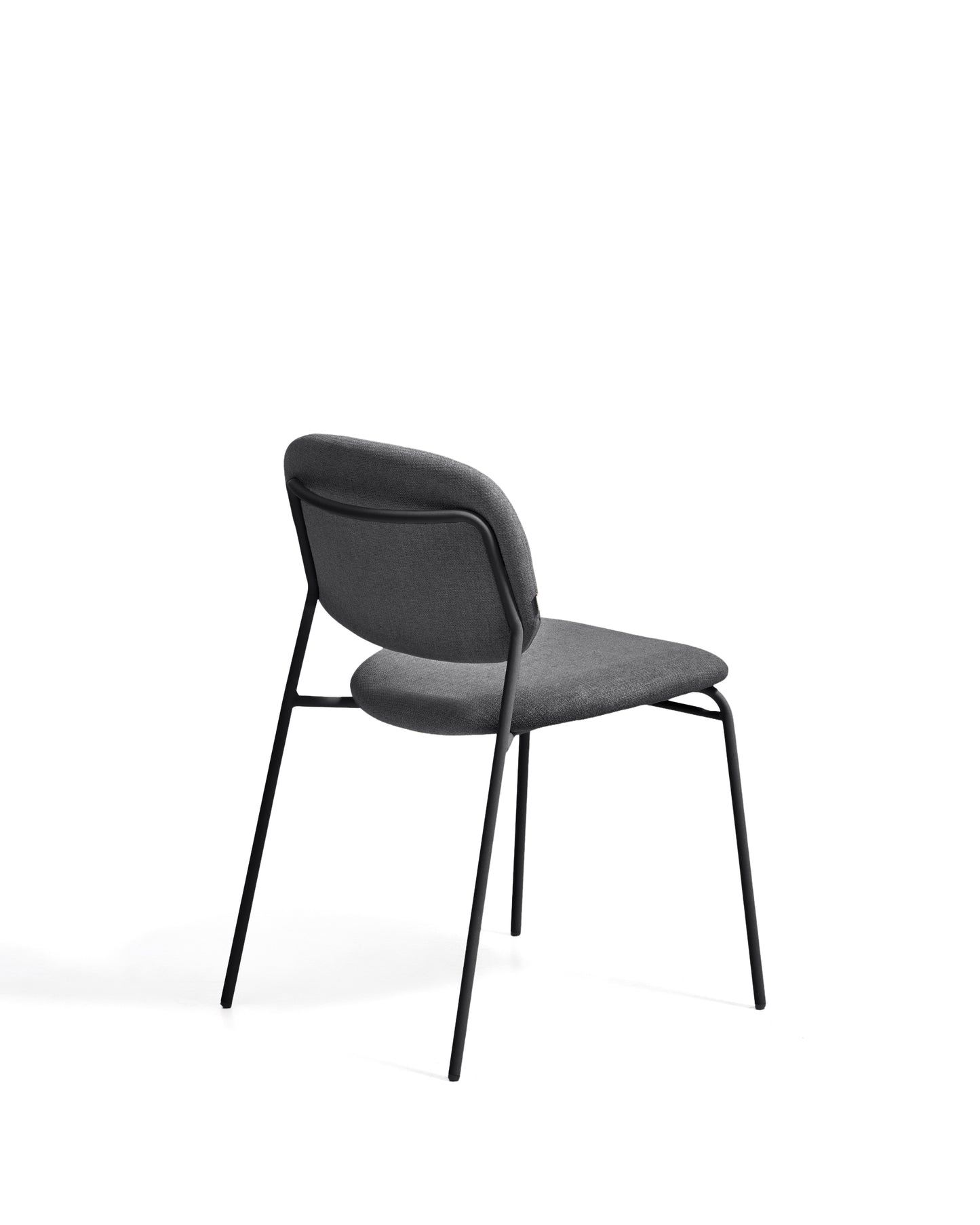 Kave Home Meli eetkamerstoel chenille Grey