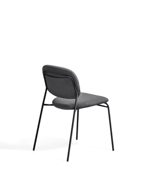 Kave Home Meli eetkamerstoel chenille Grey