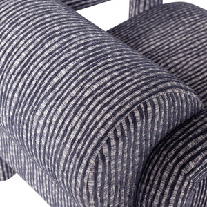 WOOOD Lenny fauteuil dessin Grijsblauw