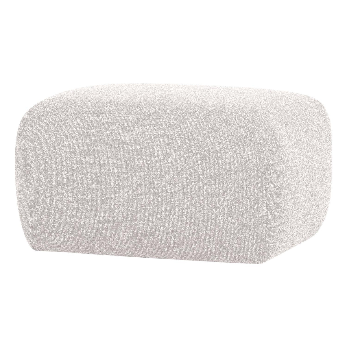 WOOOD Mojo Base poef bouclé Ecru