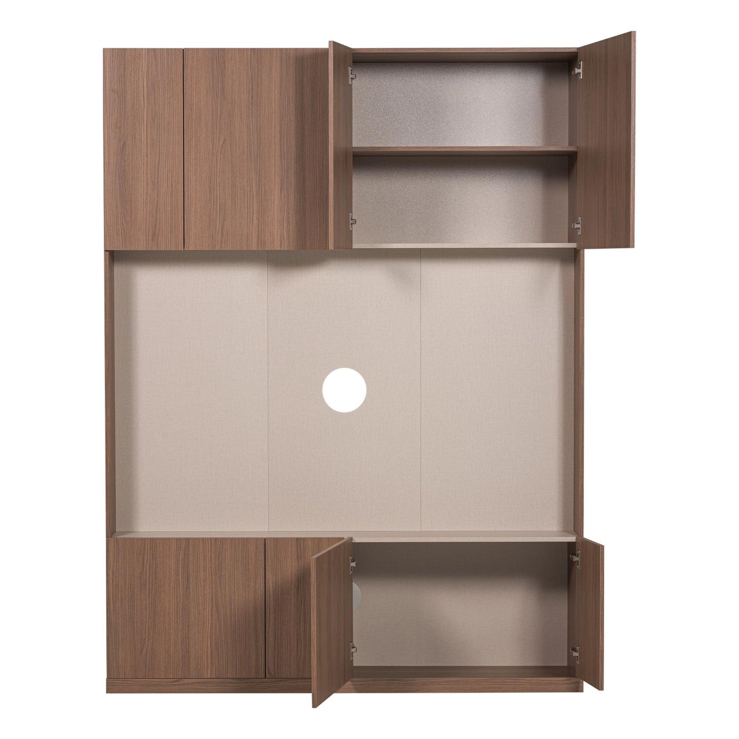 WOOOD Build tv-opbergkast Bruin