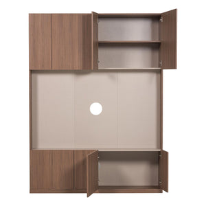 WOOOD Build tv-opbergkast Bruin