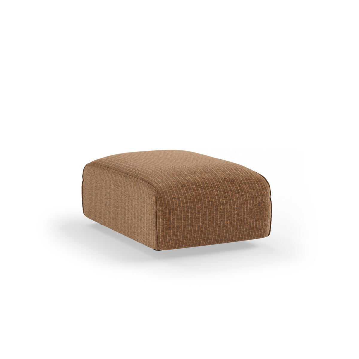 HKliving Flake hocker Corduroy Velvet Aged Gold