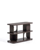 Kave Home Aduma stellingkast 65,5x100 cm Donkerbruin