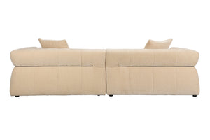 Dutchbone Hodge bank Chaise Longue links Beige