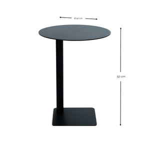 Spinder Design Sunny bijzettafel Zwart