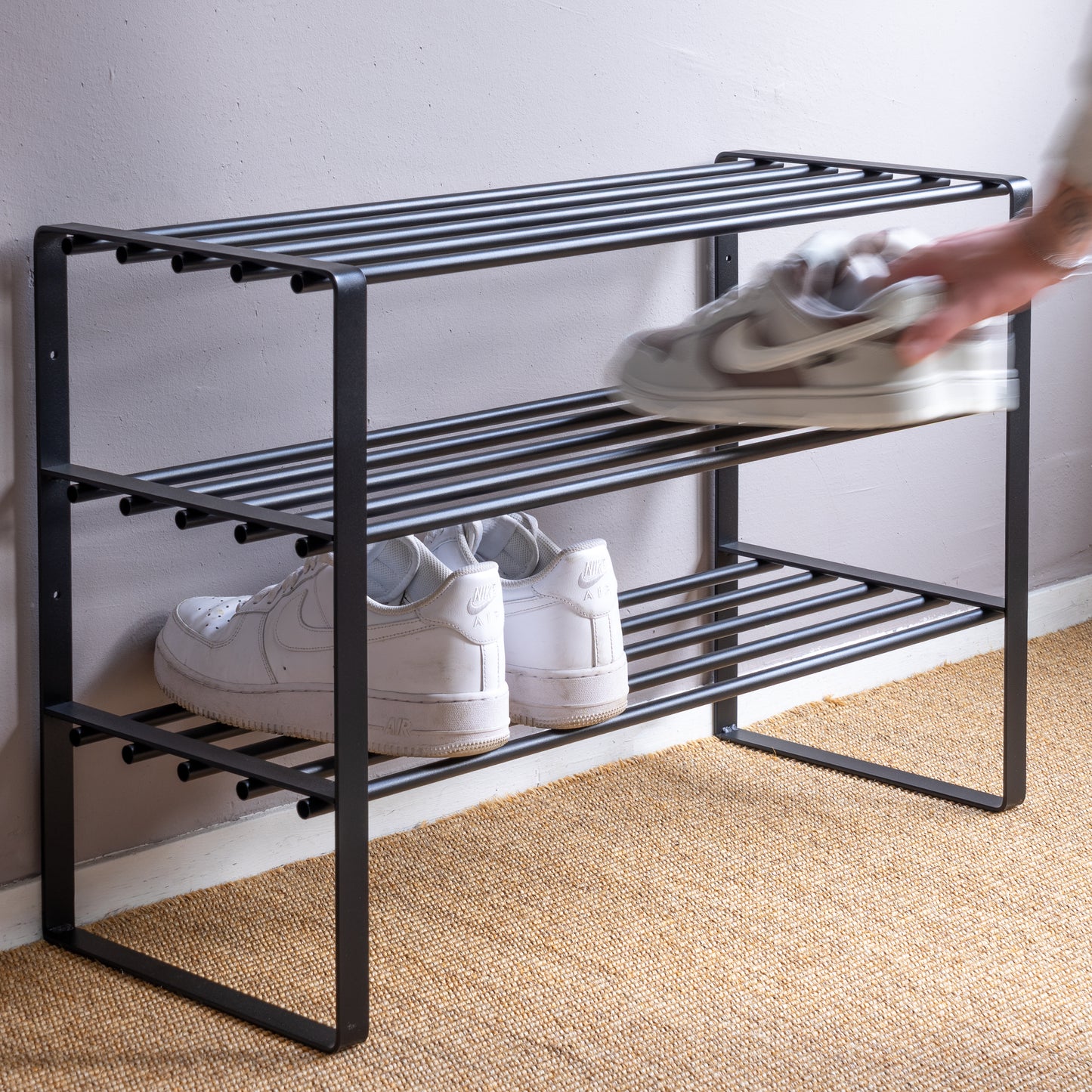 Spinder Design Rex SR 2 schoenenrek Zwart