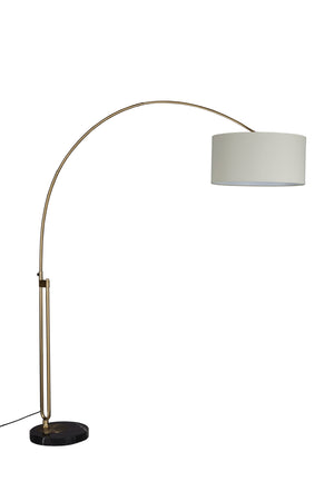 Dutchbone Archie vloerlamp Wit en Goud
