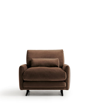 Kave Home Veliro fauteuil Bruin