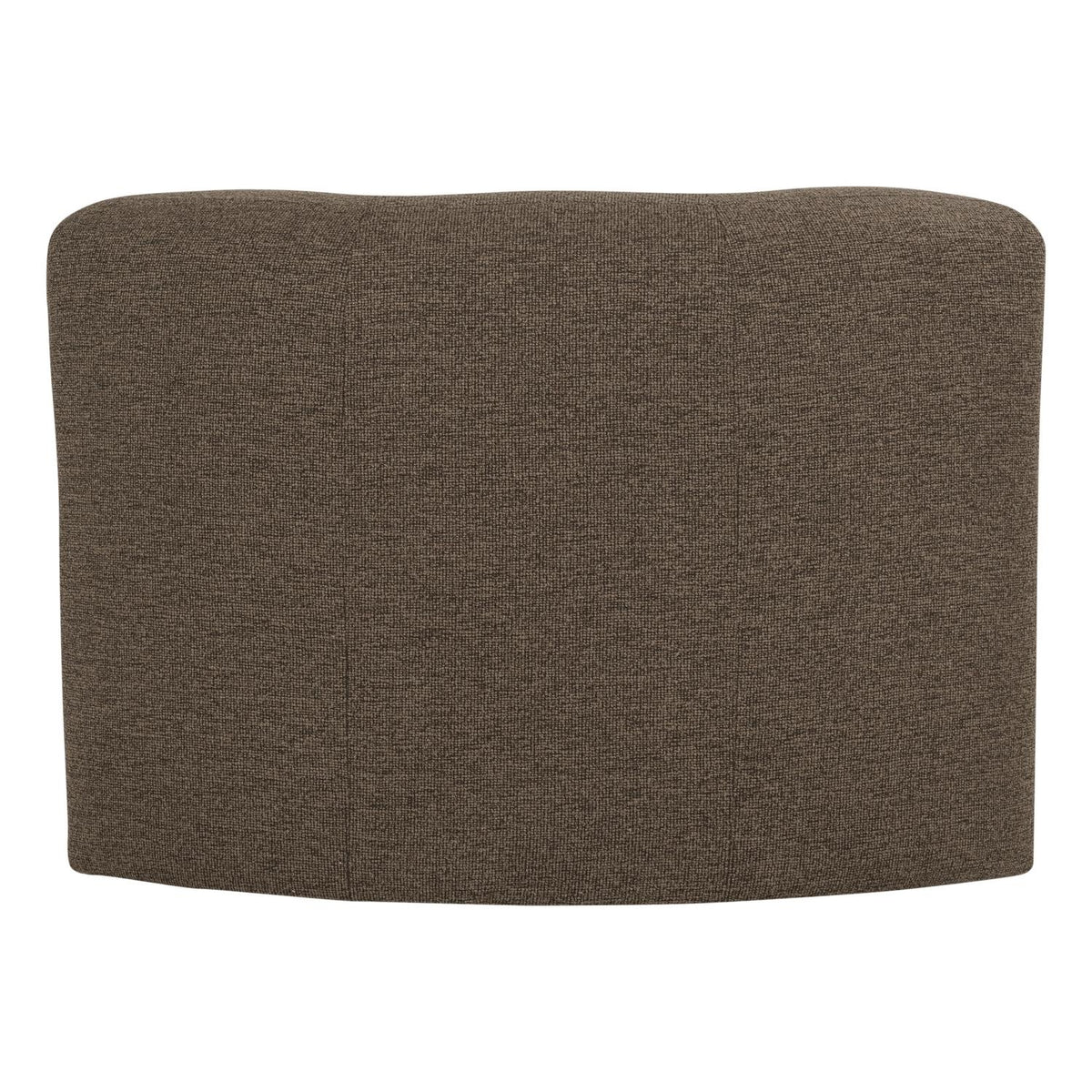 WOOOD Mojo Base eetbank hoek met rugleuning bouclé Bruin