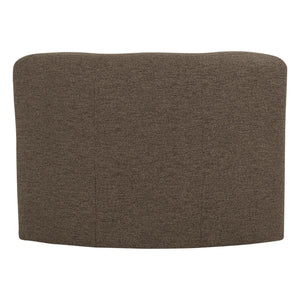 WOOOD Mojo Base eetbank hoek met rugleuning bouclé Bruin