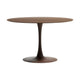 Kave Home Vedira eettafel Ø120 cm Bruin