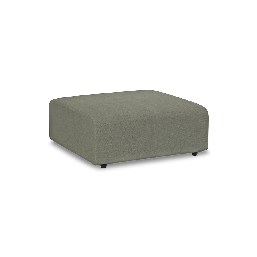HKliving Jax hocker Linen Army Green
