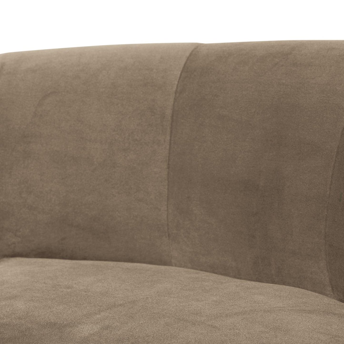 WOOOD Mojo Base eetbank hoek met rugleuning velvet Khaki