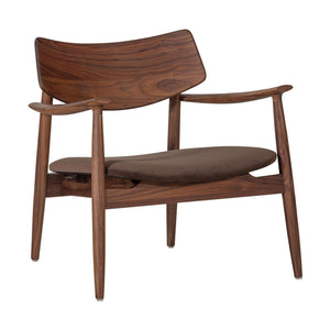 WOOOD Bask fauteuil Walnoot