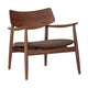 WOOOD Bask fauteuil Walnoot