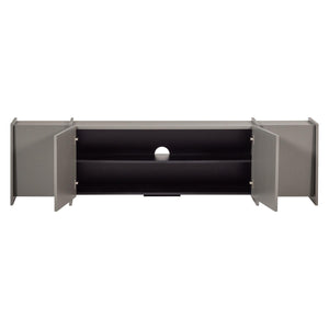 WOOOD Brock tv-meubel 200 cm Warmgrijs