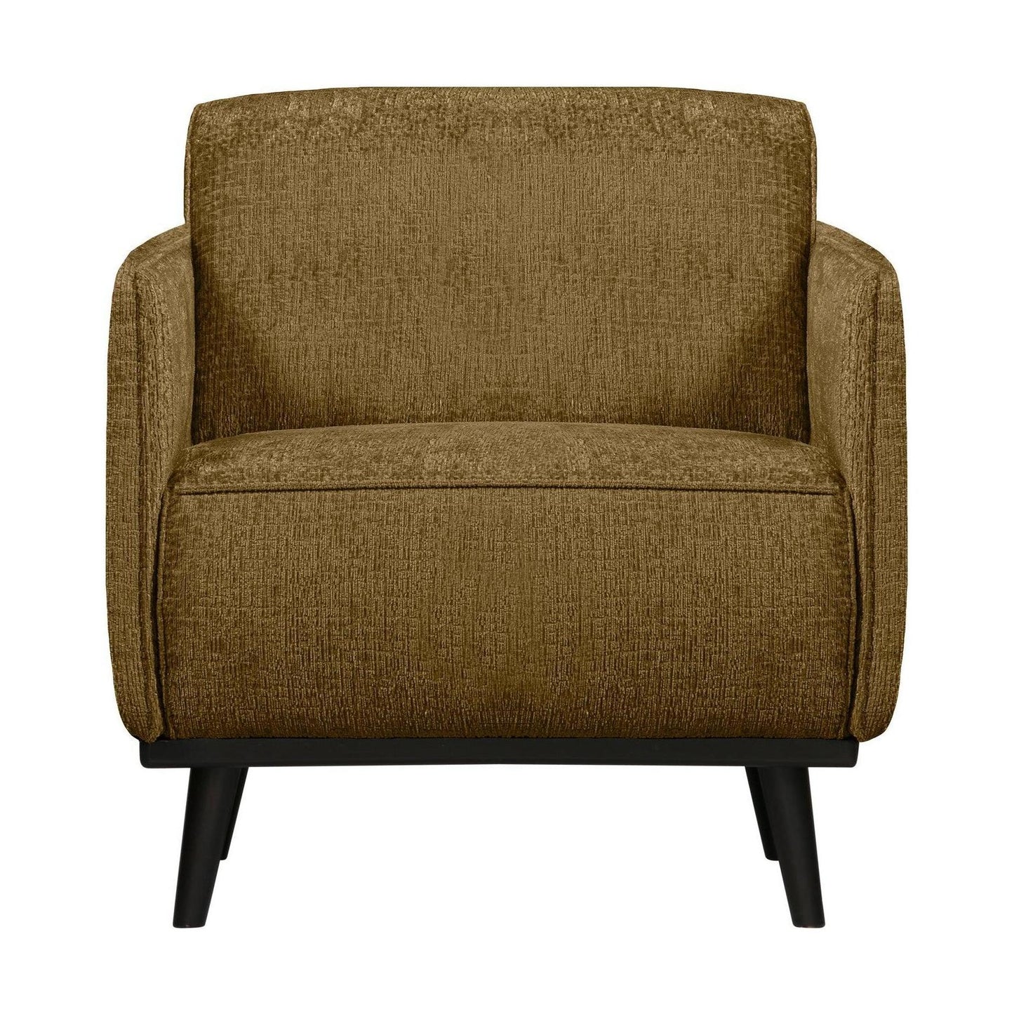 WOOOD Statement fauteuil met arm Structure Velvet Brass