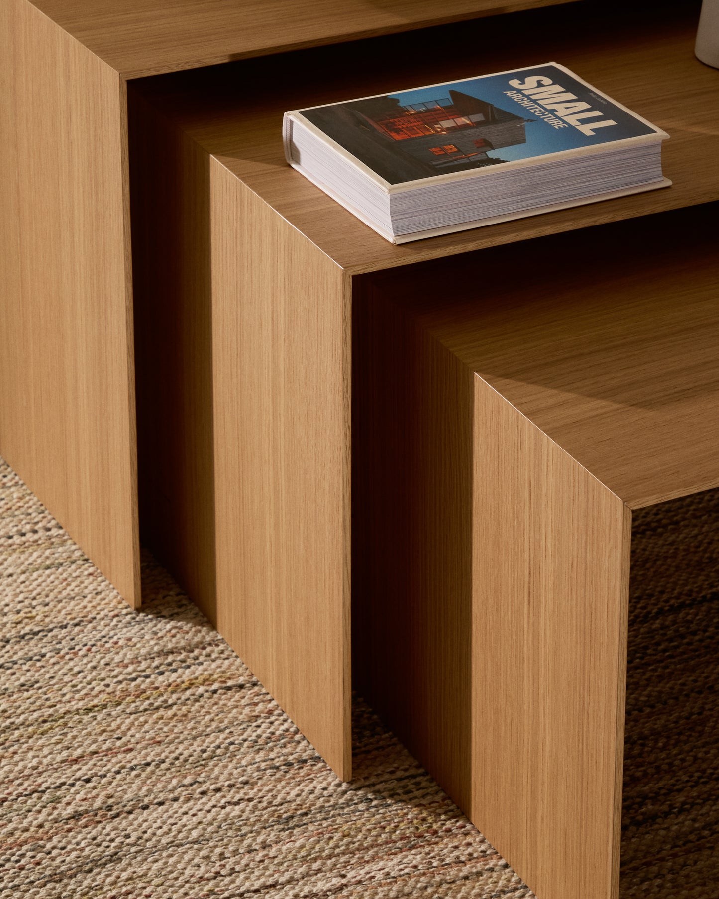 Kave Home Litto bijzettafel set van 3 Naturel