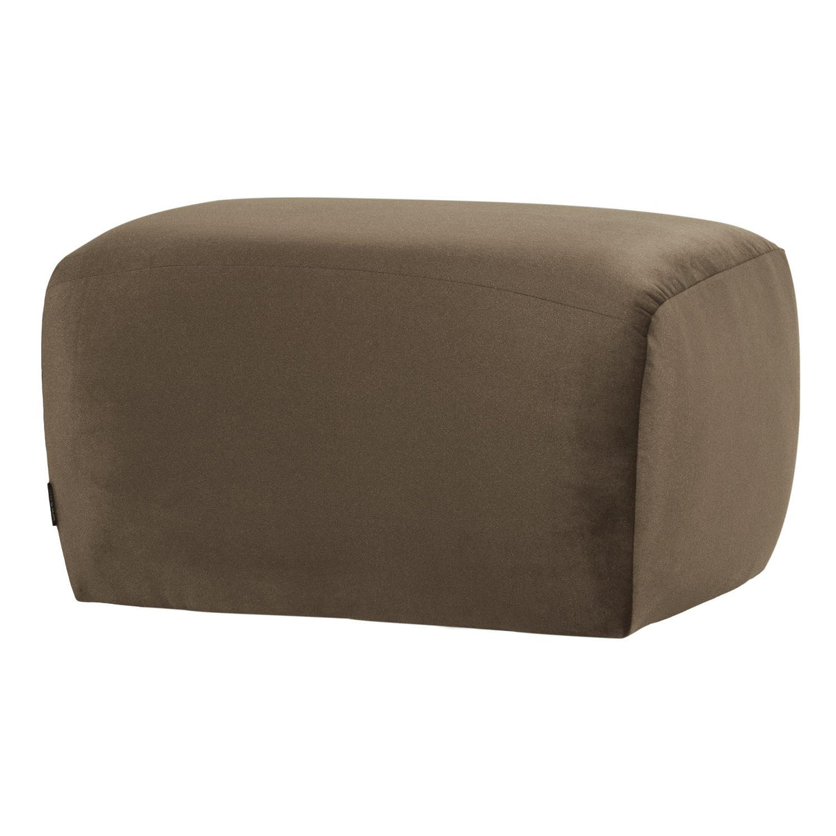 WOOOD Mojo Base poef velvet Taupe