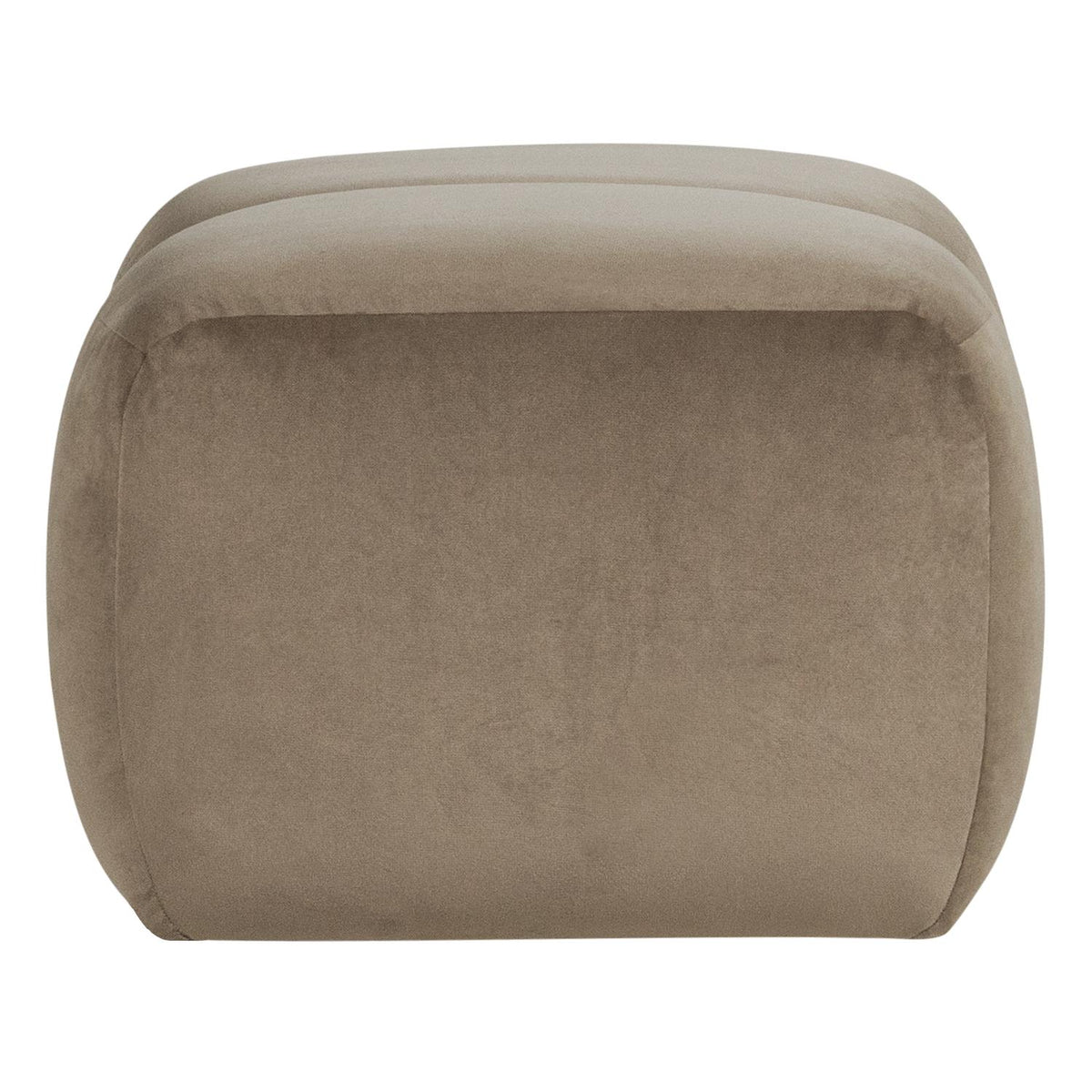 WOOOD Mojo poef velvet Khaki