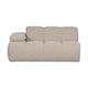 WOOOD Mojo 1,5-zits bank arm links bouclé Beige