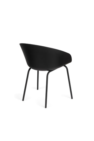 Zuiver Void eetkamerstoel Black