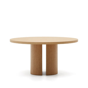 Kave Home Nealy eettafel Ø150 cm Naturel