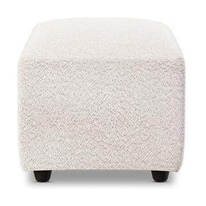 HKliving Jax hocker small Boucle Cream