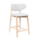 HelloChair HC209 Elda barkruk H65 Brema Naturel poot essen naturel